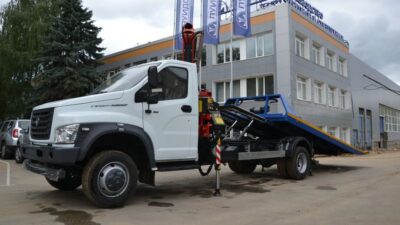 Газ Газон Некст Эвакуатор Сдвижная Платформа