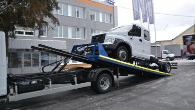 Газ Газон Некст Эвакуатор Сдвижная платформа