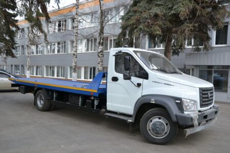 Газон Некст Эвакуатор сдвижная платформа