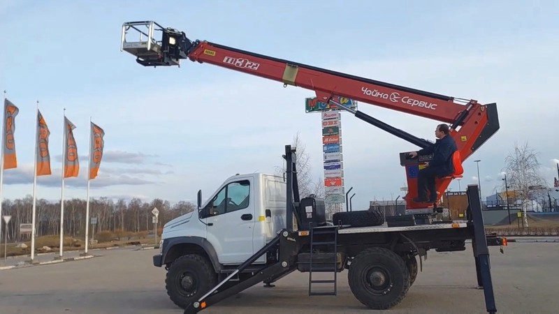 33 Автовышка на базе Садко