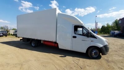 Газель Некст с закабинным спальником и Еврофурой