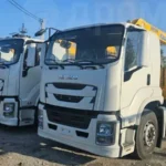 Бортовой автомобиль ISUZU Giga с КМУ 5 тонн