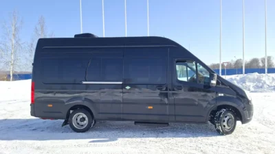 Автобус ВИП на базе ГАЗель Некст, А31R33, черный — изображение 3