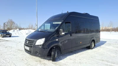 Автобус ВИП на базе ГАЗель Некст, А31R33, черный — изображение 5