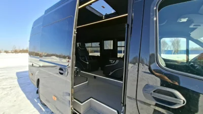 Автобус ВИП на базе ГАЗель Некст, А31R33, черный — изображение 8